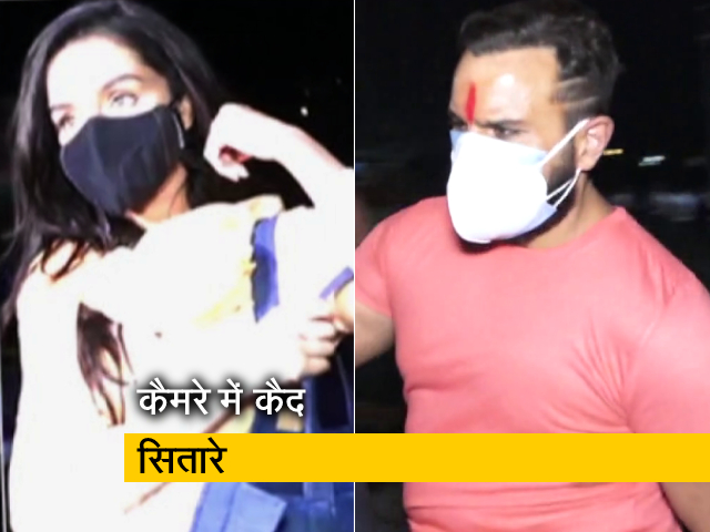 सैफ अली खान और श्रद्धा कपूर कैमरे में हुए कैद