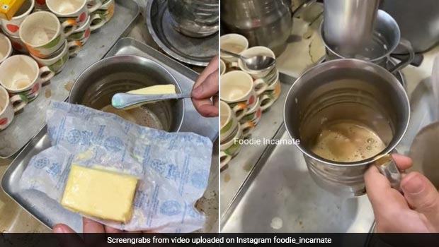 Viral : This Butter Coffee Sold Near Jama Masjid Has Divided Internet, Watch Video