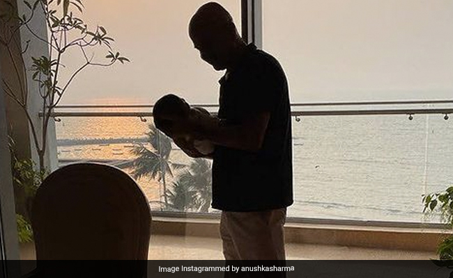 Spot Baby Vamika In Anushka Sharma's Birthday Greeting For Her Dad