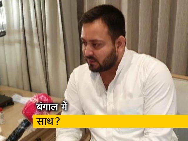 बंगाल का दंगल : तेजस्वी यादव ने ममता बनर्जी से की मुलाकात