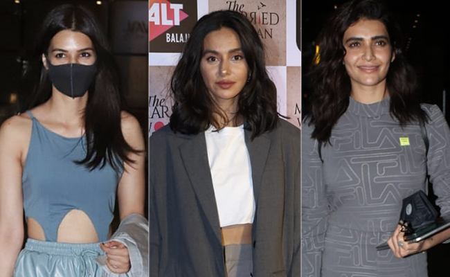 Kriti Sanon, Shibani Dandekar, Karishma Tanna Take Over Monochrome Magic