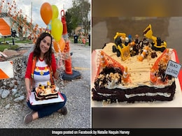Bizarre Birthday! Woman Bakes Cake To Mark One Year Of Street Construction Bizarre Birthday! Woman Bakes Cake To Mark One Year Of Street Construction
