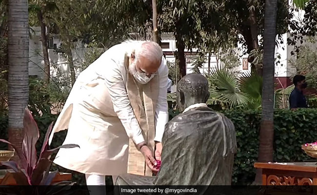 PM Modi Launches 'Amrit Mahotsav' On 91 Years Of Dandi March, See Pics
