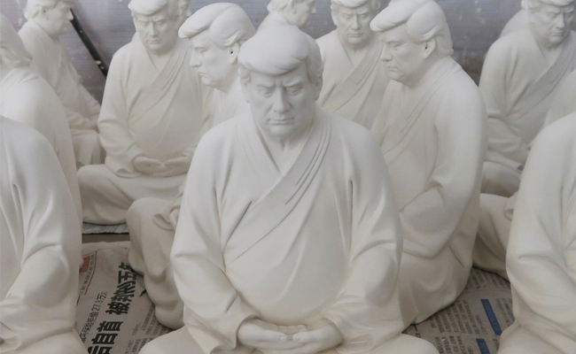 Meditate, Be At Peace, Trump Buddha Statue Designer Tells Ex-US President