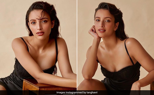 A Classic LBD Trumps All Styles For Tripti Dimri In Her Stylish Look