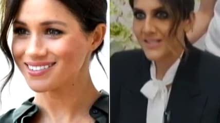 Recreating Meghan Markle's Hair And Make-Up