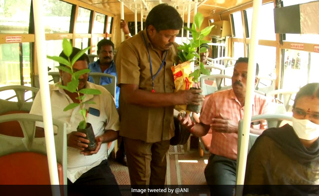 Tamil Nadu Bus Conductor Plants 3 Lakh Saplings In 30 Years, Wins Praise