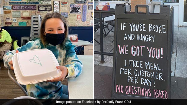 US Restaurant Offers One Free Meal A Day For The Needy, No Conditions Apply