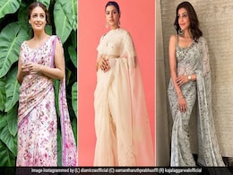 Dia Mirza, Samantha Ruth Prabhu And Kajal Aggarwal Channel Spring In Gorgeous <i>Sarees</i> Dia Mirza, Samantha Ruth Prabhu And Kajal Aggarwal Channel Spring In Gorgeous <i>Sarees</i>