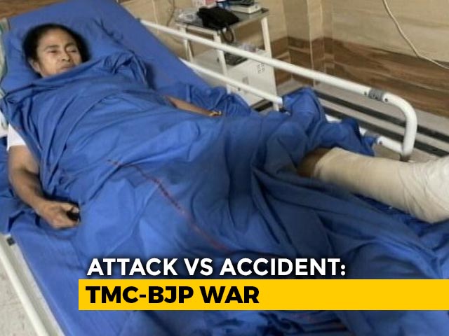 Trinamool-BJP War Over Mamata Banerjee's Injuries