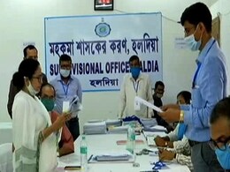 Mamata Banerjee Files Nomination From Nandigram Assembly Seat Mamata Banerjee Files Nomination From Nandigram Assembly Seat