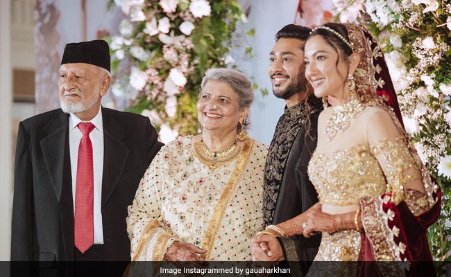 Gauahar Khan Remembers Her Late Father By Sharing "Favourite Memory" From Her Wedding