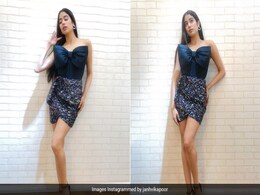 Even On "A Relaxed Day", Janhvi Kapoor Gives Her Outfit A Glamorous Spin Even On "A Relaxed Day", Janhvi Kapoor Gives Her Outfit A Glamorous Spin