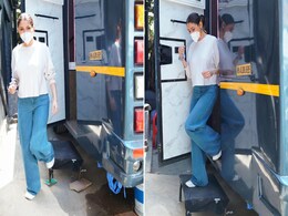 Anushka Sharma's Back To Work Casual Outfit Is Giving Us Cool Mom Vibes Anushka Sharma's Back To Work Casual Outfit Is Giving Us Cool Mom Vibes
