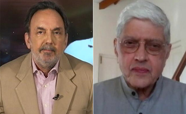 प्रणय रॉय ने महात्मा गांधी के शुरुआती वर्षों पर लिखी किताब पर गोपाल कृष्ण गांधी से की बातचीत