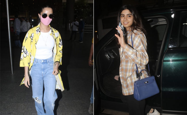 Like Shraddha Kapoor And Khushi Kapoor, Swap Your Jacket For A Printed Shirt This Spring