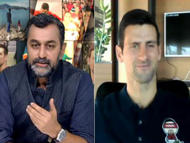 "My Journey Wasn't Easy," World No. 1 Novak Djokovic Tells NDTV