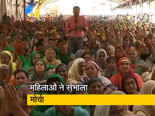 महिला दिवस: किसान आंदोलन को मिला नारी शक्ति का साथ