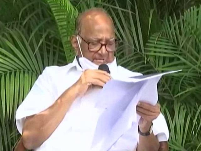 "Minister Was In Hospital When...": Sharad Pawar's Defence Mocked By BJP