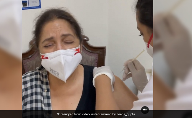 Neena Gupta Getting Her First COVID Vaccine Shot Is Hilariously Needle-Shy