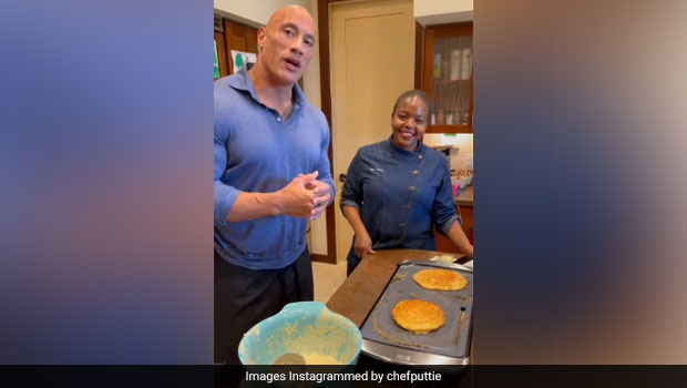 Dwayne 'The Rock' Johnson Shares His Famous Coconut Banana Pancake Recipe - Try It Today!