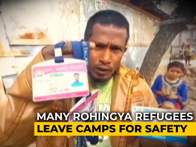 Panic Among Rohingya Refugee In Jammu Amid Police Crackdown