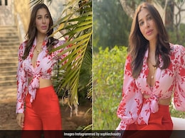 Sophie Choudry Lives Life In Full Bloom But Not Without Her Floral Outfit Sophie Choudry Lives Life In Full Bloom But Not Without Her Floral Outfit