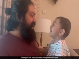 KGF एक्टर यश ने बेटे के साथ खेलते हुए शेयर किया क्यूट सा Video KGF एक्टर यश ने बेटे के साथ खेलते हुए शेयर किया क्यूट सा Video