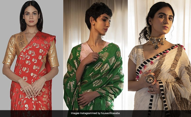House Of Masaba Sarees To Lend A Pop Of Colour To Your Ethnic Wardrobe