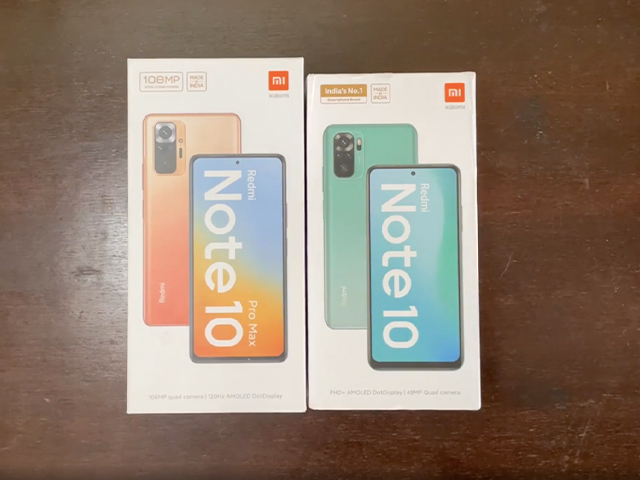 Redmi Note 10, Redmi Note 10 Pro Max Unboxing, Price & First Impressions: 108MP camera, 120Hz Amoled