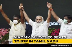AIADMK Allots 20 Seats To BJP For Tamil Nadu Election AIADMK Allots 20 Seats To BJP For Tamil Nadu Election