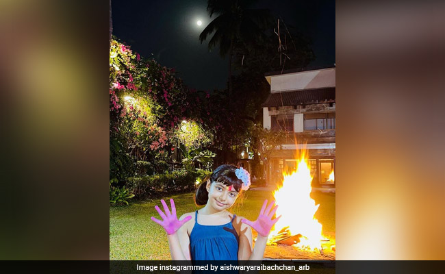 Holi 2021: A Glimpse Of The Bachchan Residence In Aishwarya And Aaradhya's Holi Celebrations