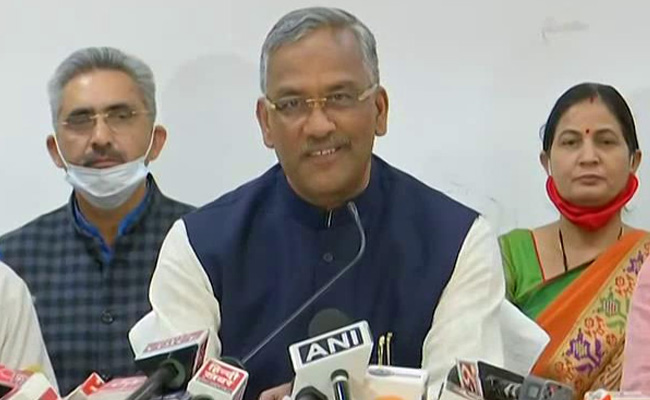 Ex Chief Minister Trivendra Rawat Offers Not To Contest Uttarakhand Polls