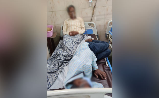 महाराष्‍ट्र : नागपुर के अस्‍पताल का फोटो वायरल, एक ही बेड पर हैं कोविड-19 के दो मरीज