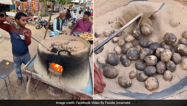 Viral Video: Bizarre! This Street Food In Uttar Pradesh Is Made In Sand, Tried Yet?