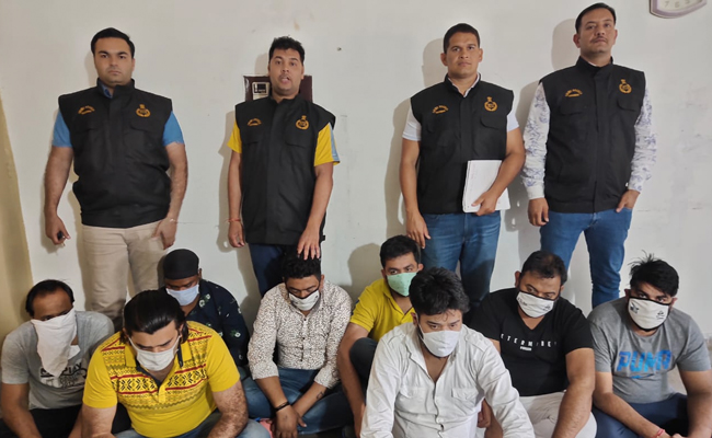 फरीदाबाद के होटल में चल रहा था कसीनो, मुख्‍य आरोपी सहित 8 गिरफ्तार