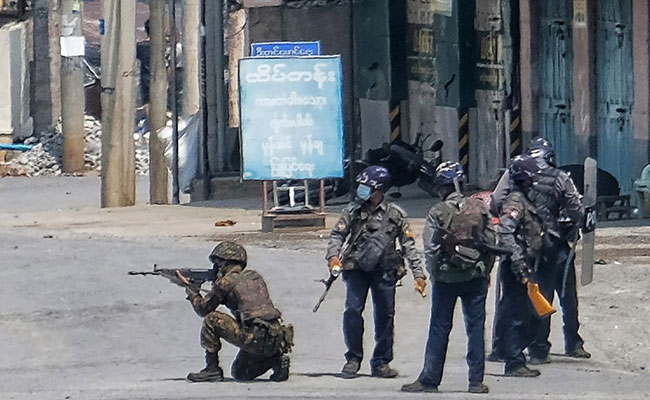 Myanmar Coup Protests: At Least Three Killed As Myanmar Villagers Battle Junta Forces