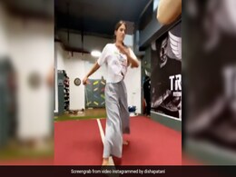 Disha Patani ने किया खतरनाक स्टंट, हवा में उछलकर Tiger Shroff की तरह फ्लिप करती आईं नजर... देखें Video Disha Patani ने किया खतरनाक स्टंट, हवा में उछलकर Tiger Shroff की तरह फ्लिप करती आईं नजर... देखें Video
