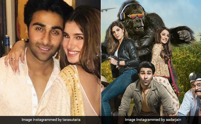 Tara Sutaria's Shout-Out To Rumoured Boyfriend Aadar Jain For His Film <i>Hello Charlie's</i> Trailer