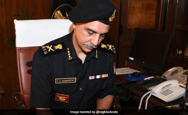 MA Ganapathy Takes Charge As Director General Of Counter-Terror Force NSG