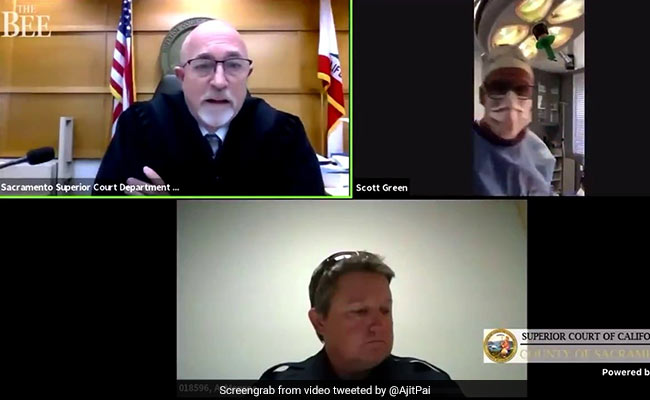 Doctor Makes Zoom Court Appearance While Performing Surgery. Video Is Viral