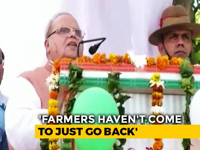 Meghalaya Governor SP Malik Urges Centre To Not Offend Farmers
