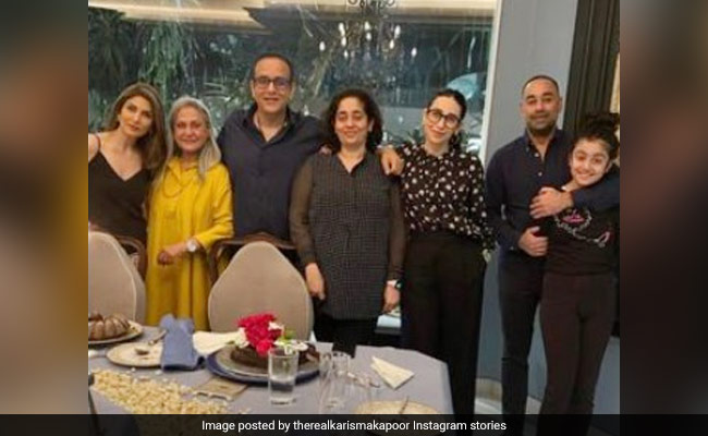 Pics From Karisma Kapoor And Jaya Bachchan's "Family Bonding" At Nikhil Nanda's Birthday
