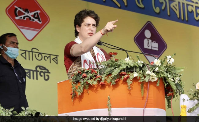 Law To Nullify CAA In Priyanka Gandhi Vadra's "Guarantees" List For Assam