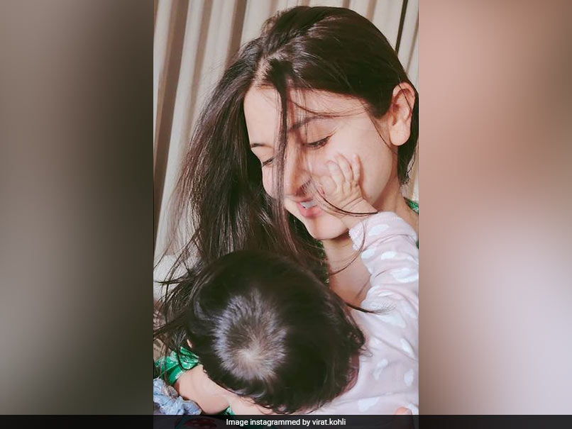 Photos Of Wife Anushka, Daughter Vamika Shared By Virat Kohli