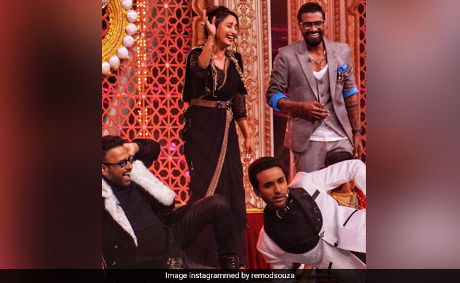 <I>Dance Deewane 3</i>: Remo D'Souza, Honorary Dance Deewana, Has "Super Fun" With Madhuri Dixit