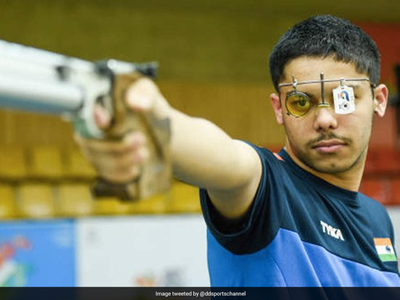 ISSF World Cup: India's Vijayveer Sidhu Wins Silver Medal In Men's 25m Rapid Fire Pistol Event