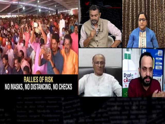 PM Urges Caution, Yet Holds Mega Rallies?