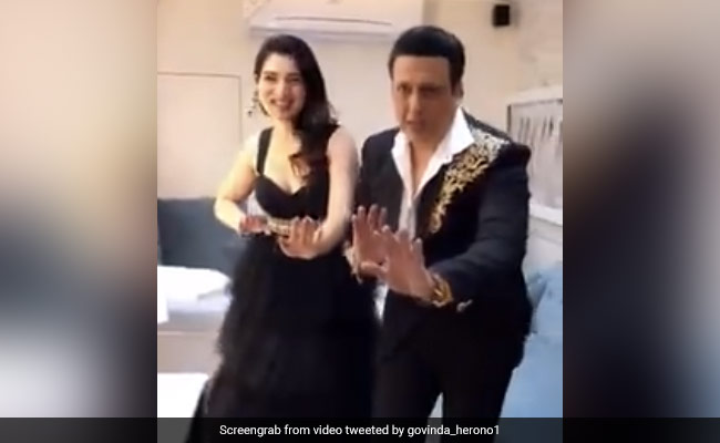 गोविंदा ने बेटी नर्मदा अहूजा संग किया लाजवाब डांस, Video में देखें शानदार एक्सप्रेशन