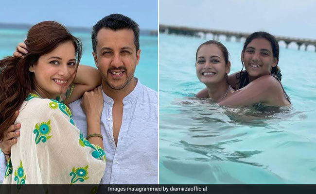Dia Mirza पति और बेटी के साथ मालदीव में यूं चिल करती आईं नजर, Photos में देखें शानदार बॉन्डिंग